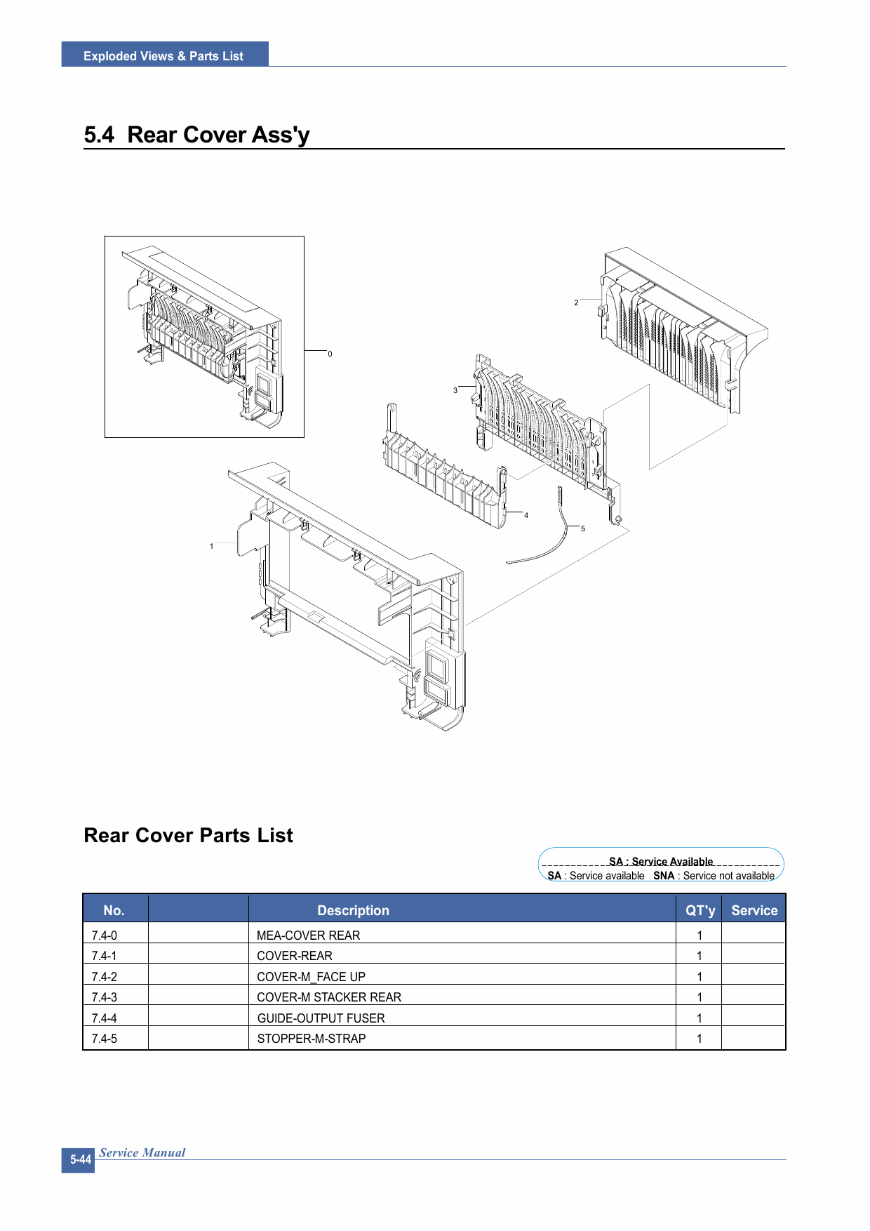 Xerox Phaser 3428 Parts List Manual-3